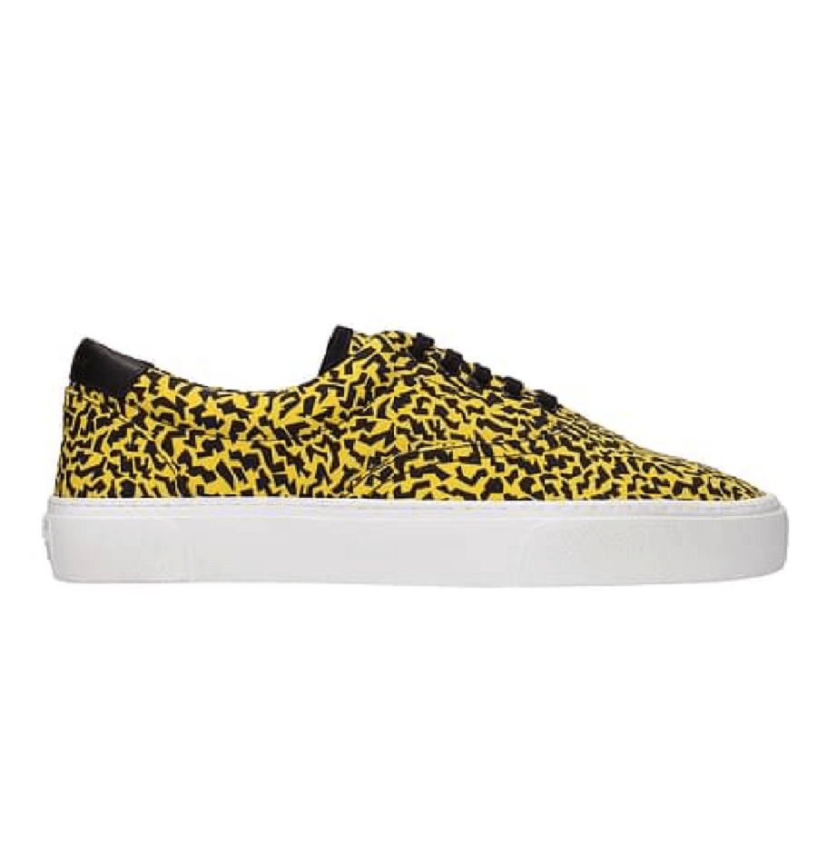 Giày Saint Laurent Venice Sneaker Yellow Black 66933026Q107065