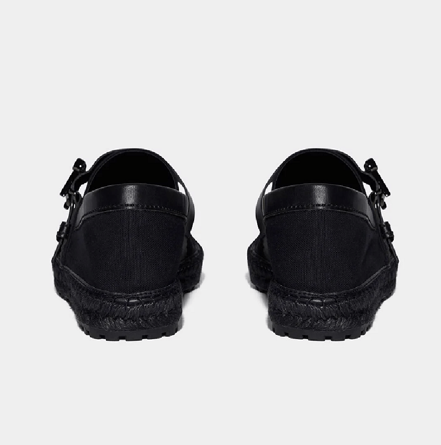 Giày Dsquared2 Statement Flat Espadrilles 'Black' ESM0010003000012124 - Ảnh 3