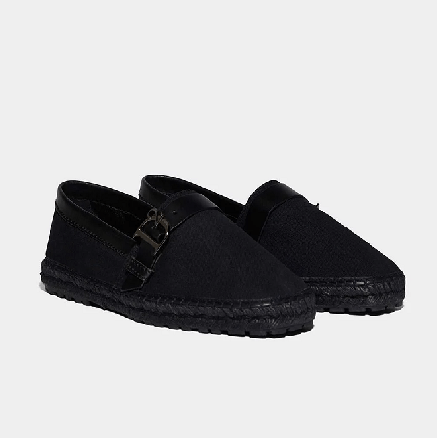 Giày Dsquared2 Statement Flat Espadrilles 'Black' ESM0010003000012124 - Ảnh 4