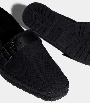 Alternative view of Giày Dsquared2 Statement Flat Espadrilles 'Black' ESM0010003000012124