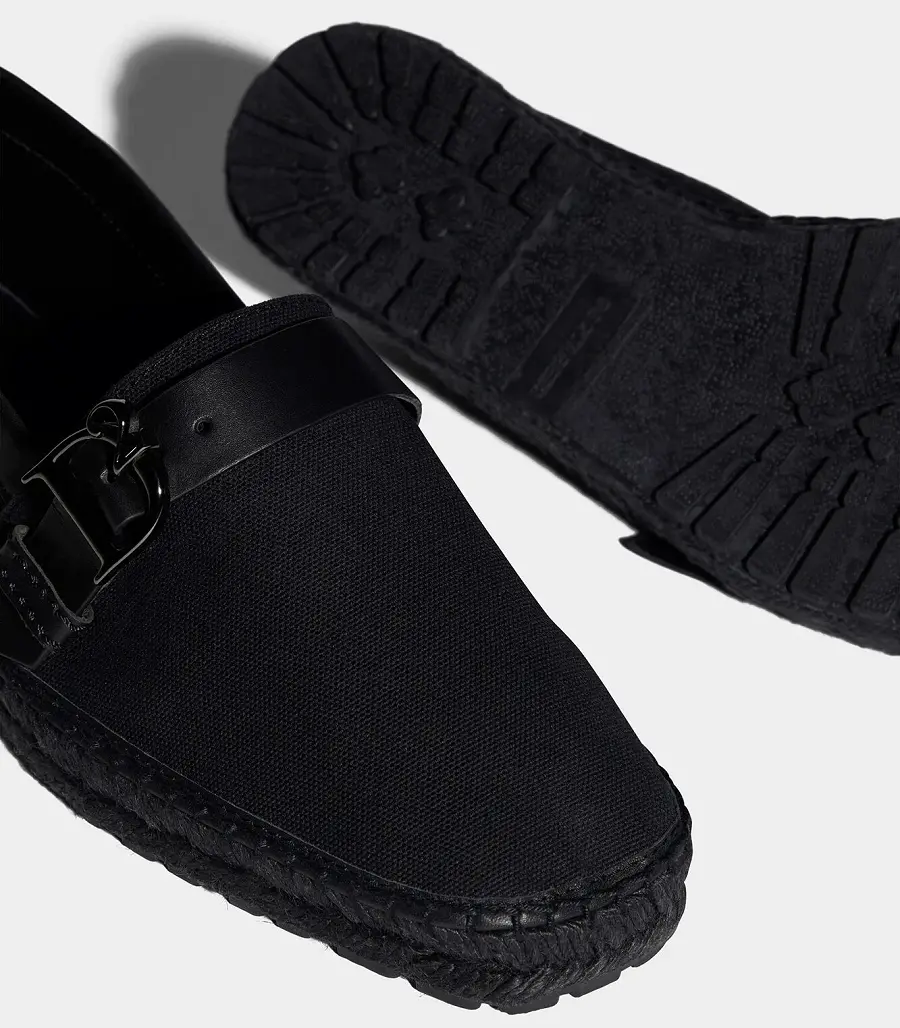 Giày Dsquared2 Statement Flat Espadrilles 'Black' ESM0010003000012124 - Ảnh 2