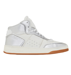 Giày Saint Laurent SL/80 Mid-top 'Silver' 711250AAAWS1047