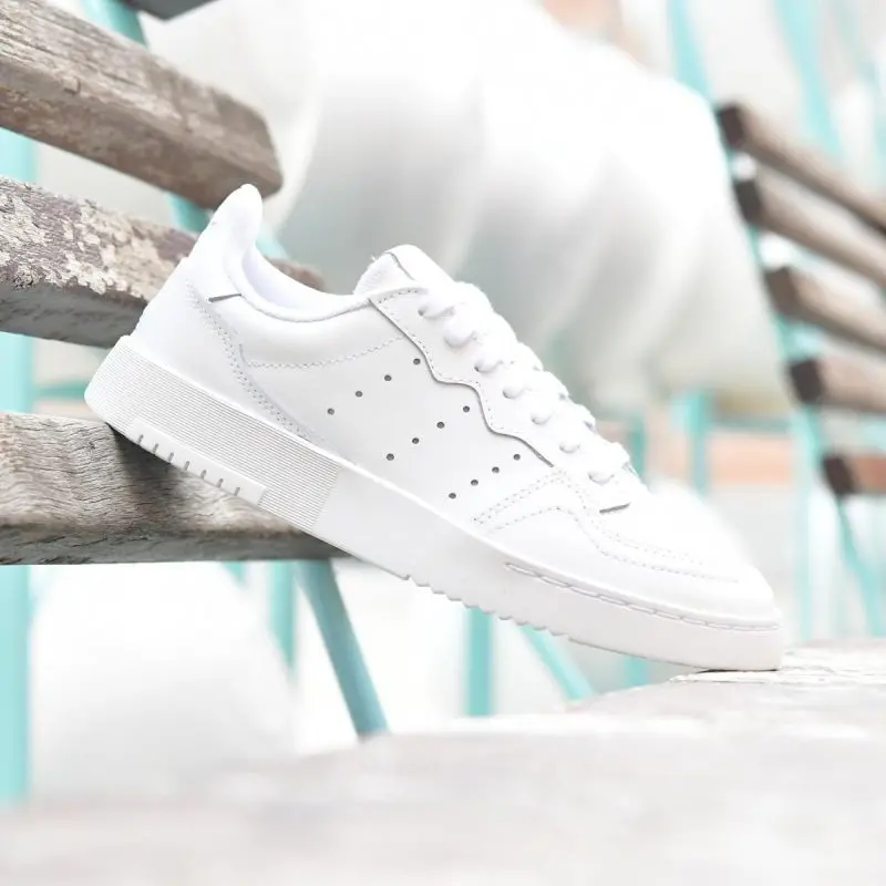 Giày Adidas Supercourt Shoes 'Triple White' EE7726 - Ảnh 4