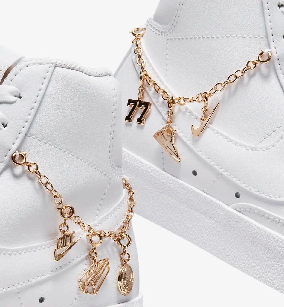 Giày Nike Blazer Mid 77 LX 'Lucky Charms White' DM0850-100 - Ảnh 4