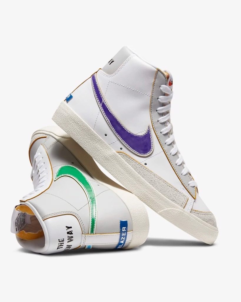Giày Nike Blazer Mid Vintage 77 'The New Way' DC5203-100 - Ảnh 3