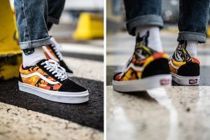 Alternative view of Giày Vans Old Skool 'Pop Camo Orange' VN0A38G1RK3