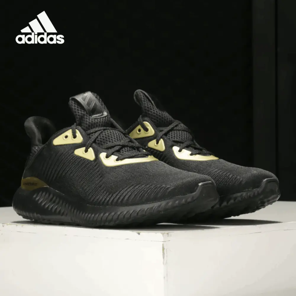 Giày Adidas Alphabounce 1 'Black Gold Metallic' FZ2196 - Ảnh 10