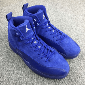 Alternative view of Giày Nike Air Jordan 12 Retro BG 'Deep Royal' 153265-400