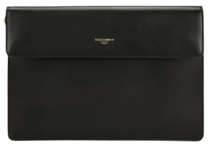 Túi Dolce & Gabbana Mediterraneo Calfskin Clutch 'Black' BM1586AC95480999