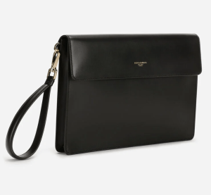 Alternative view of Túi Dolce & Gabbana Mediterraneo Calfskin Clutch 'Black' BM1586AC95480999