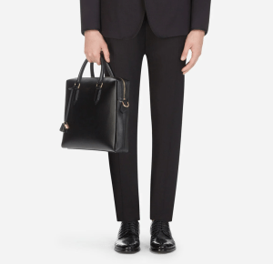Alternative view of Túi Dolce & Gabbana Calfskin Briefcase 'Black' BM1590AC95480999