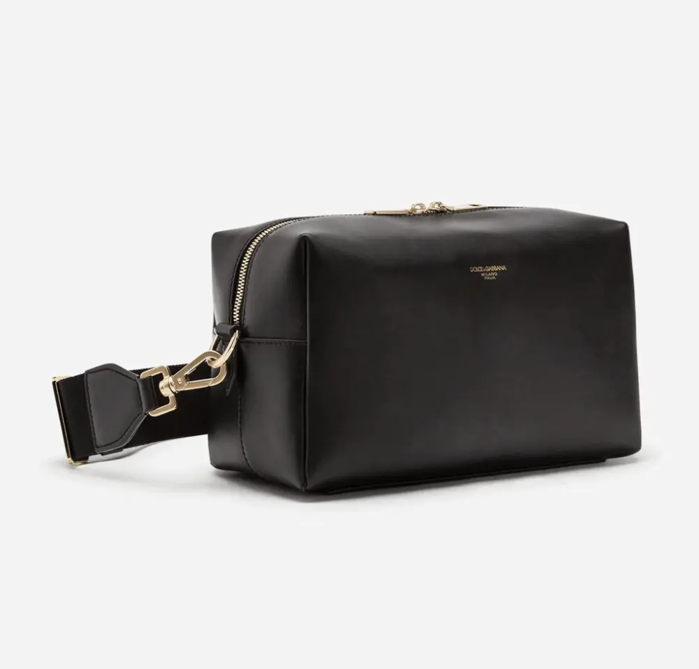 Alternative view of Túi Dolce & Gabbana Calfskin Monreale Bag with Heat-stamped Logo BM1868AC95480999
