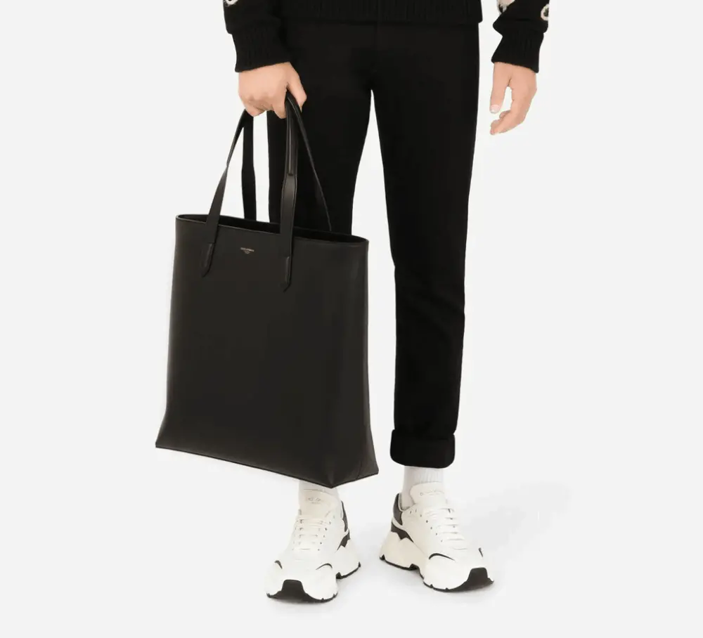 Alternative view of Túi Dolce & Gabbana Calfskin Monreale Shopping Bag BM1707AC95480999