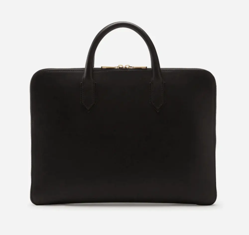 Túi Dolce & Gabbana Monreal Briefcase In Calfskin BM1710AC95480999 - Ảnh 3