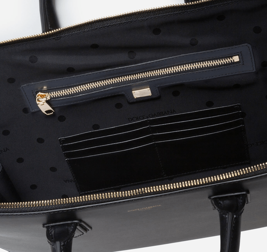 Túi Dolce & Gabbana Monreal Briefcase In Calfskin BM1710AC95480999 - Ảnh 4