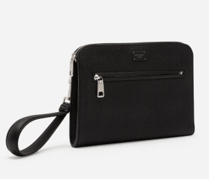 Alternative view of Túi Dolce & Gabbana Flat Calfskin Palermo Clutch 'Black' BM1729AZ31980999