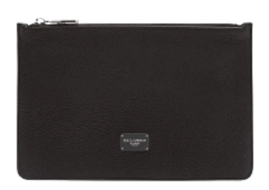 Túi Dolce & Gabbana Flat Calfskin Palermo Fanny Pack With Logo Plaque BM1730AZ31980999