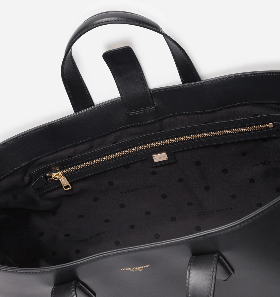 Túi Dolce & Gabbana Calfskin Monreale Bag With Logo BM1749AC95480999 - Ảnh 4