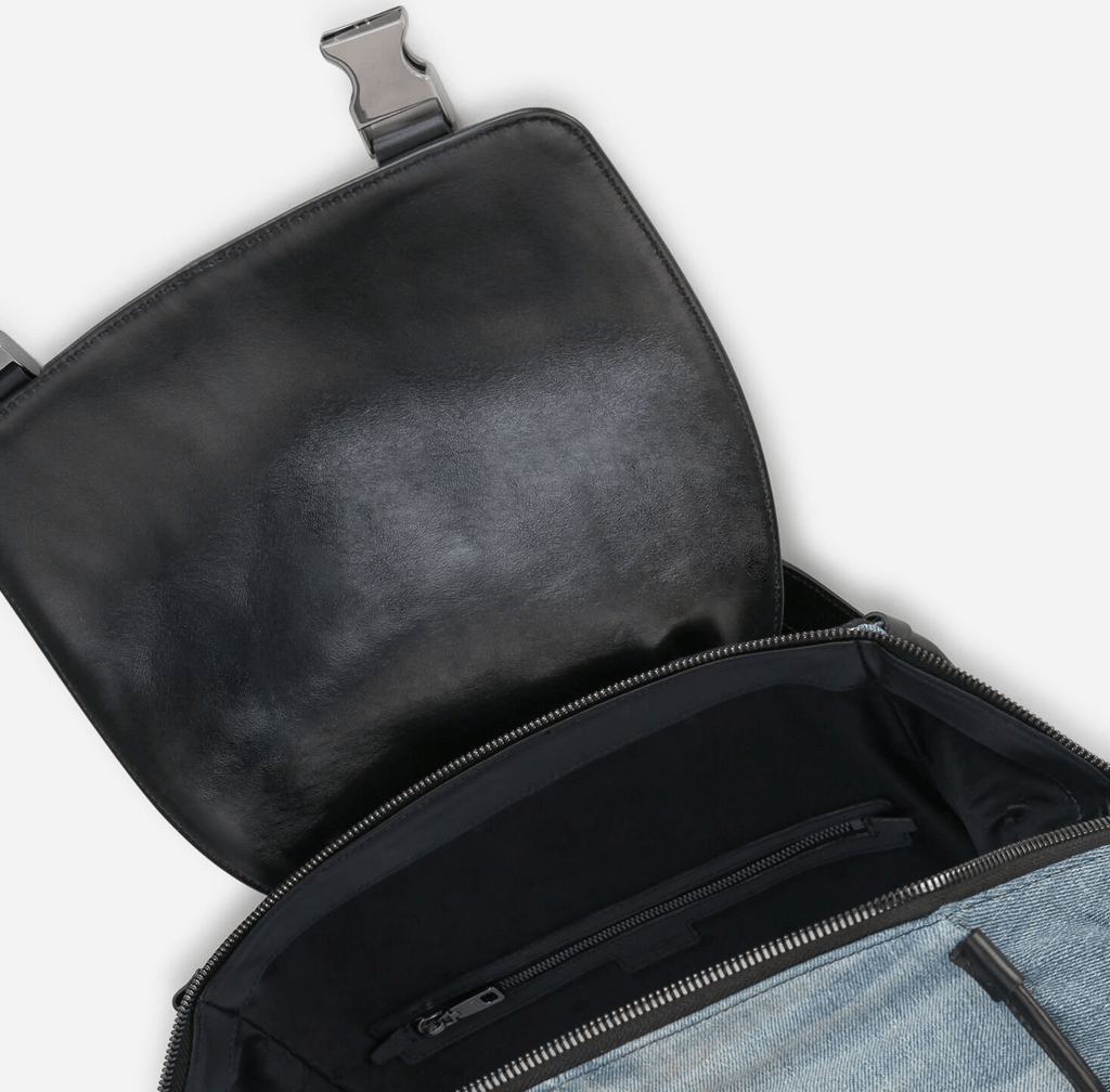 Túi Dolce & Gabbana Patchwork Denim Edge Backpack BM1799AW34789853 - Ảnh 5