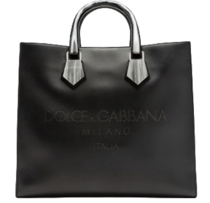 Túi Dolce & Gabbana Design Logo Shopping Back In Calfskin With Lasered Logo BM1810AJ7758B956