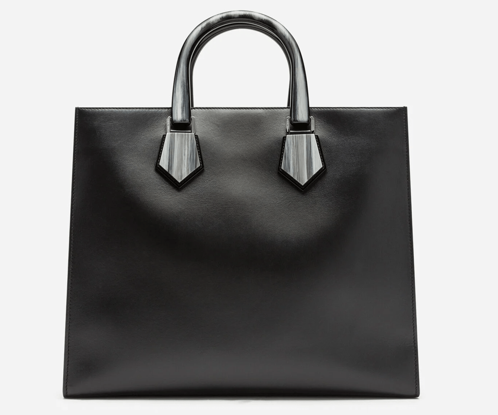 Túi Dolce & Gabbana Design Logo Shopping Back In Calfskin With Lasered Logo BM1810AJ7758B956 - Ảnh 3