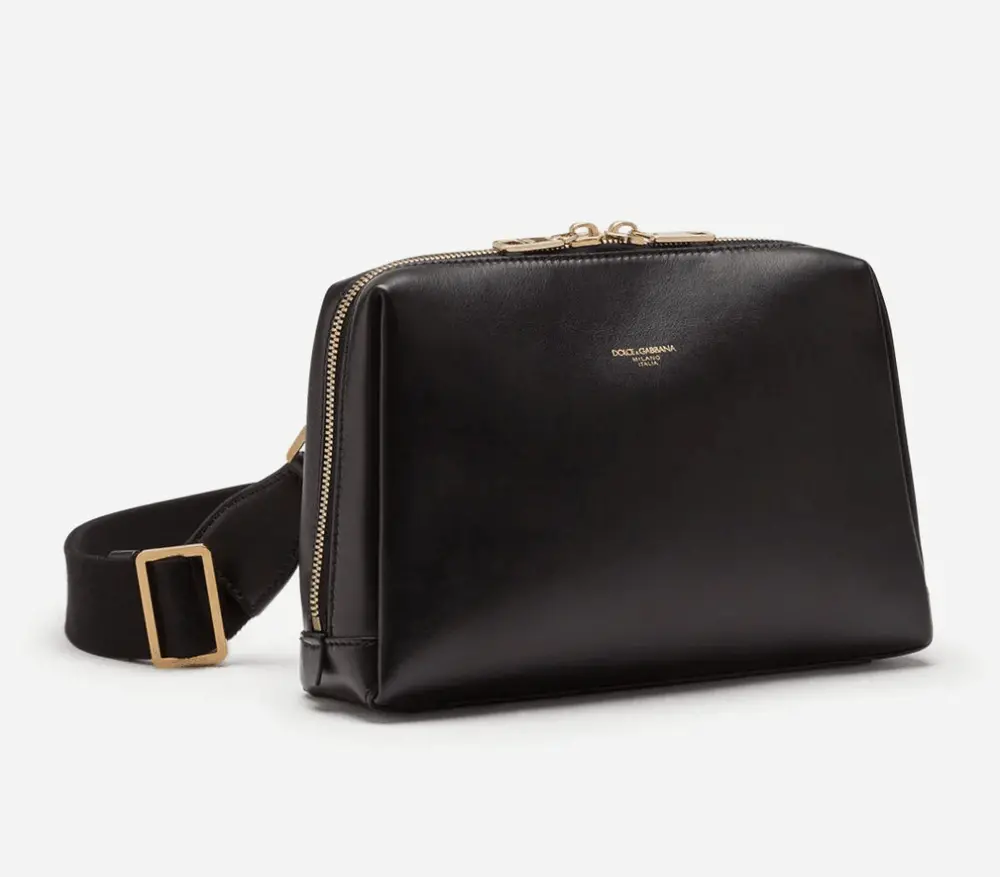Alternative view of Túi Dolce & Gabbana Calfskin Monreale Crossbody Bag Heat-stamped BM1811AC95480999