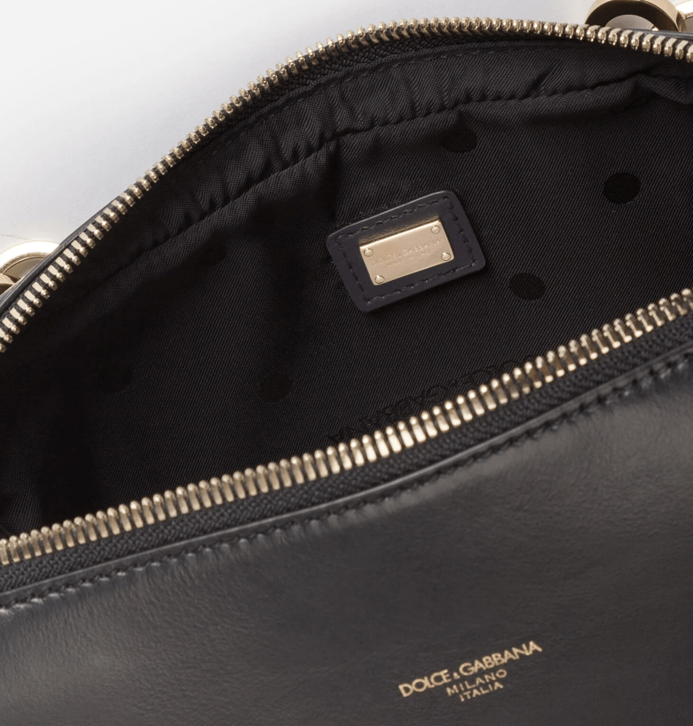 Túi Dolce & Gabbana Calfskin Monreale Crossbody Bag Heat-stamped BM1811AC95480999 - Ảnh 4