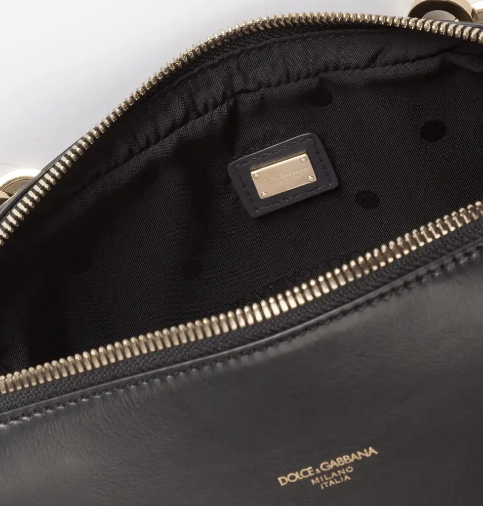 Túi Dolce & Gabbana Calfskin Monreale Crossbody Bag Heat-stamped BM1811AC95480999 - Ảnh 4