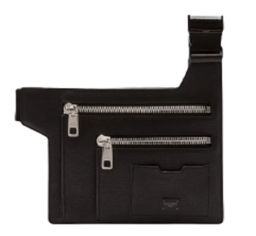 Túi Dolce & Gabbana Flat Palermo Belt Bag In Hammered Calfskin BM1837AZ31980999