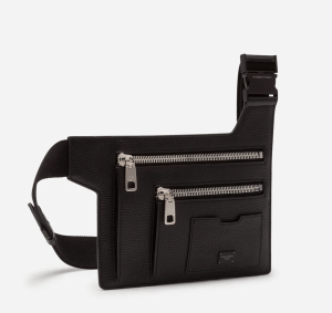 Alternative view of Túi Dolce & Gabbana Flat Palermo Belt Bag In Hammered Calfskin BM1837AZ31980999