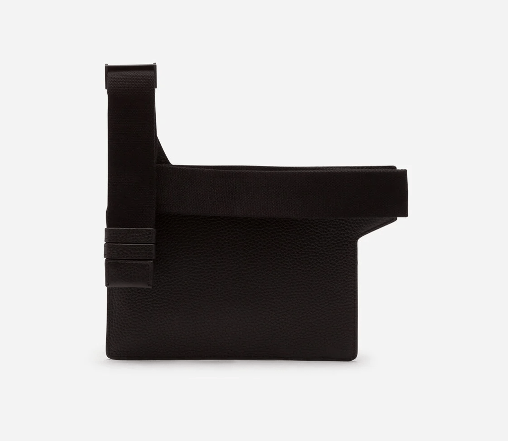 Túi Dolce & Gabbana Flat Palermo Belt Bag In Hammered Calfskin BM1837AZ31980999 - Ảnh 3