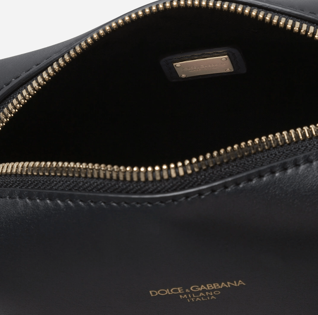 Túi Dolce & Gabbana Calfskin Monreale Belt Bag With Heat-stamped Logo BM1871AC95480999 - Ảnh 3