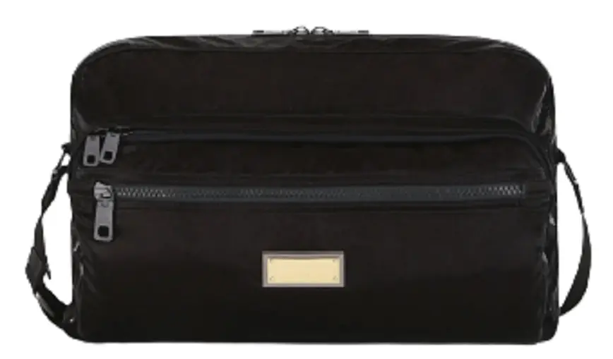 Túi Dolce & Gabbana Nero Sicilia Dna Nylon Messenger Bag BM1955AO24380999