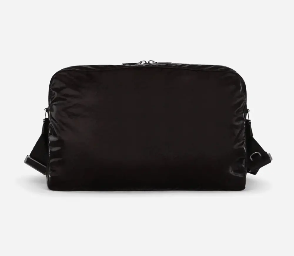 Túi Dolce & Gabbana Nero Sicilia Dna Nylon Messenger Bag BM1955AO24380999 - Ảnh 4