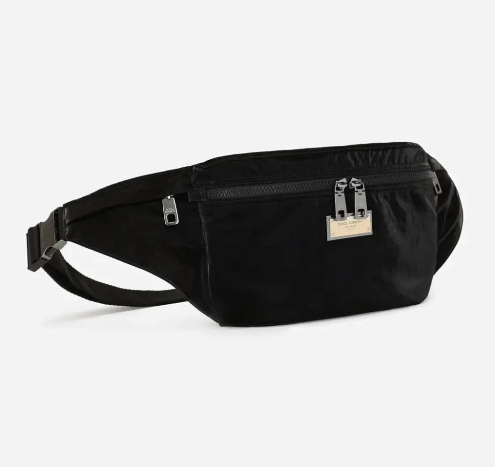 Túi Dolce & Gabbana Dna Nylon Belt Bag Branded Tag BM1956AO24380999 - Ảnh 3