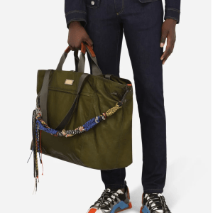 Alternative view of Túi Dolce & Gabbana Nero Sicilia Dna Nylon Travel 'Multicolor' BM1958AO2448B621