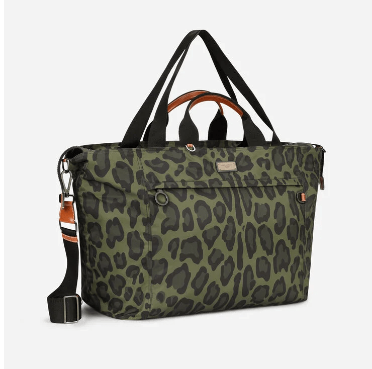 Túi Dolce & Gabbana Nylon Travel 'Multicolor' BM1958AO885HUILN - Ảnh 3