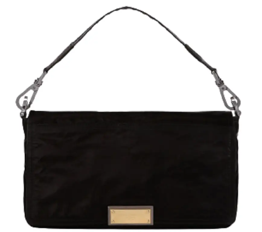 Túi Dolce & Gabbana Nero Sicilia Dna Nylon Crossbody Bag BM1962AO24380999
