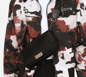 Alternative view of Túi Dolce & Gabbana Nero Sicilia Dna Nylon Crossbody Bag BM1962AO24380999