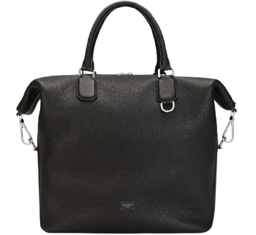 Túi Dolce & Gabbana Palermo Shopper In Hammered 'Black' BM1995AZ31980999
