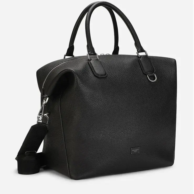 Alternative view of Túi Dolce & Gabbana Palermo Shopper In Hammered 'Black' BM1995AZ31980999
