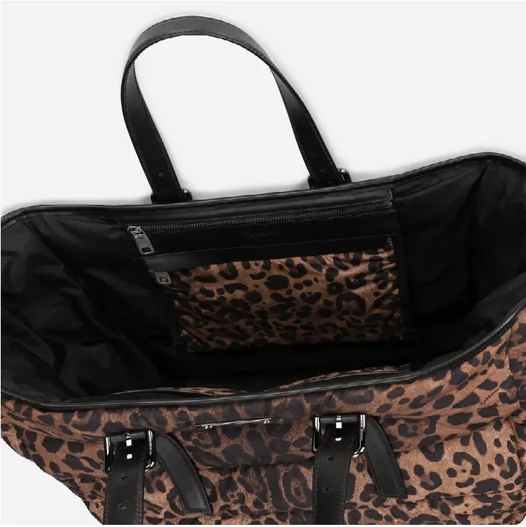 Túi Dolce & Gabbana Leopard Print Sicily Leo Print BM1998AO824HADRM - Ảnh 4