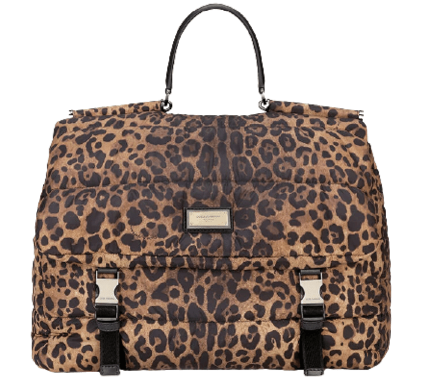 Túi Dolce & Gabbana Leopard Print Sicily Travel Leo Print BM1999AO824HADRM