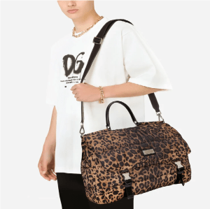Alternative view of Túi Dolce & Gabbana Leopard Print Sicily Travel Leo Print BM1999AO824HADRM