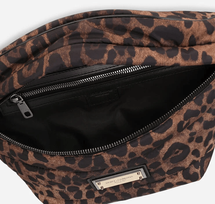 Túi Dolce & Gabbana Leopard Print Sicily Leo Print BM2009AO824HADRM - Ảnh 4