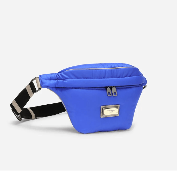 Túi Dolce & Gabbana Nylon Sicily Belt Bag 'Blue' BM2009AO9308J650 - Ảnh 3