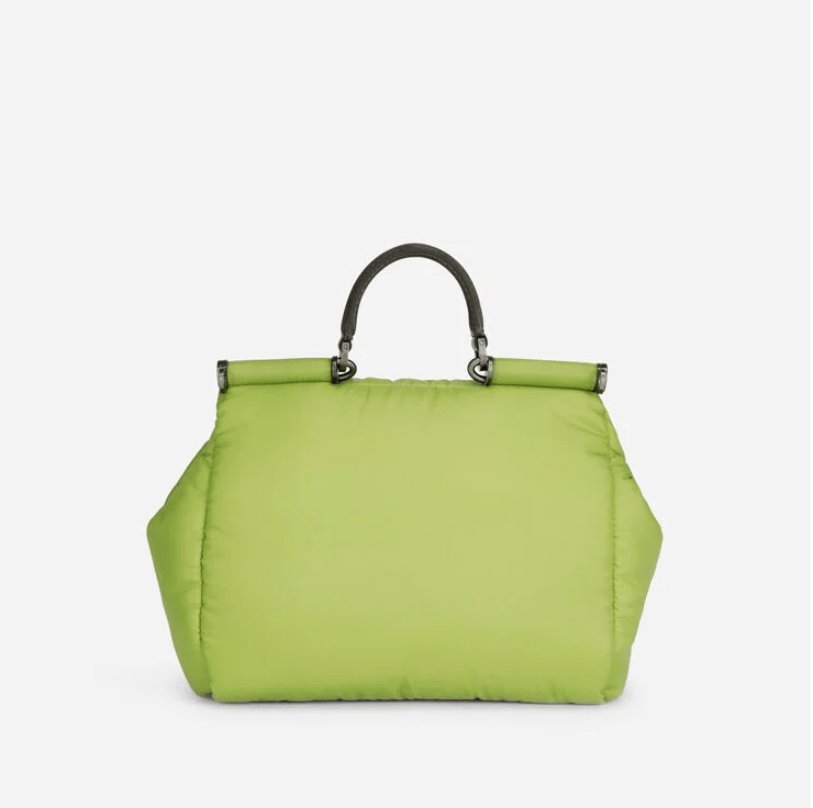 Túi Dolce & Gabbana Nylon Sicily Crossbody Bag 'Green' BM2010AO9308J512 - Ảnh 4