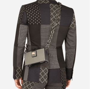 Alternative view of Túi Dolce & Gabbana Calfskin DG Box Bag 'Grey' BM2022AQ37187510