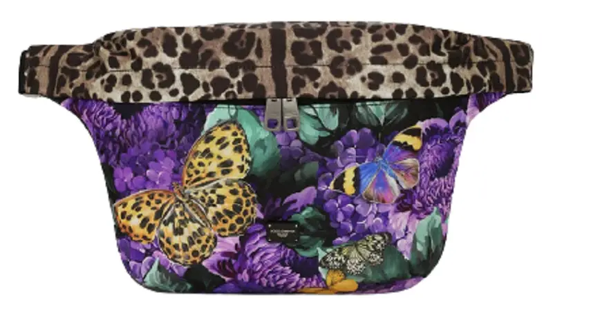 Túi Dolce & Gabbana Butterfly Print Nylon Belt Bag 'Multicolor' BM2033B5853HADRM