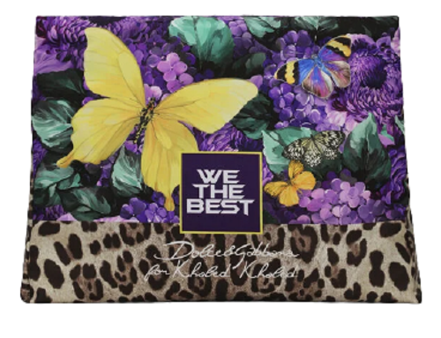 Túi Dolce & Gabbana Butterfly Print Nylon Pouch 'Multicolor' BM2034B5853HADRM